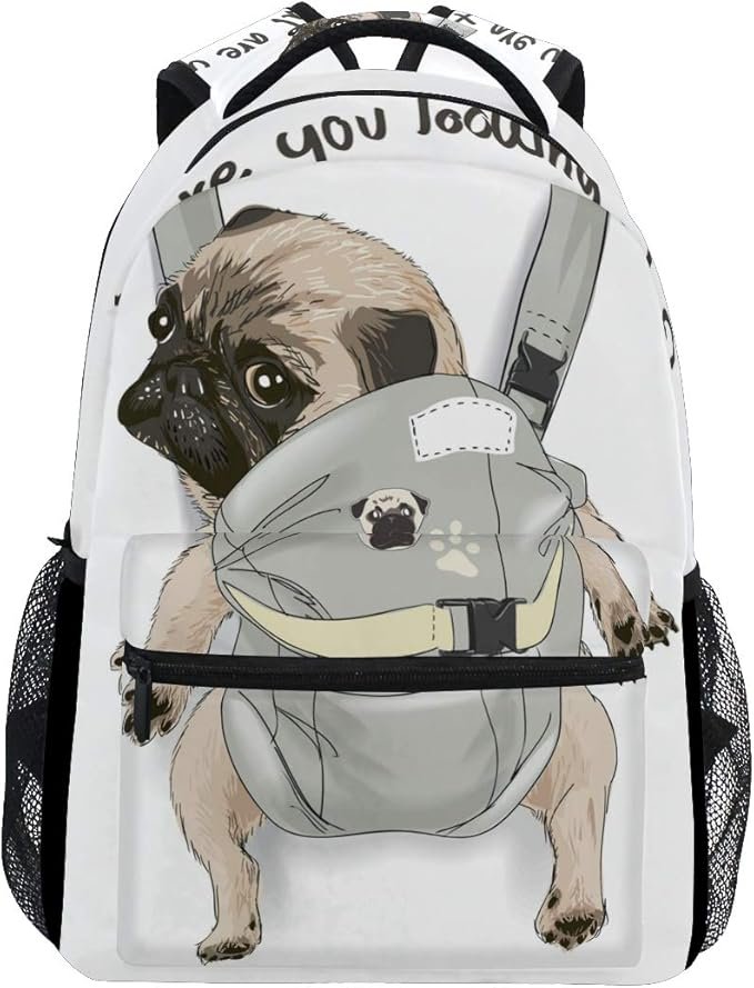 BOLSOS CON IMAGEN PUG
